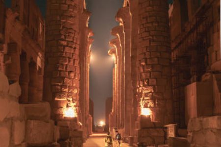Sound And Light show at Karnak Temple